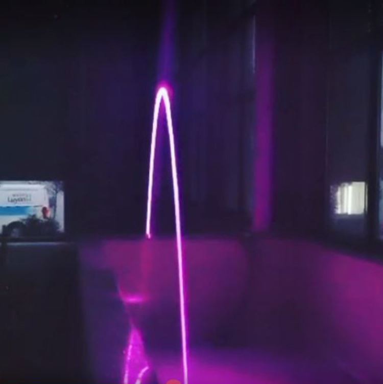 water fountain light led