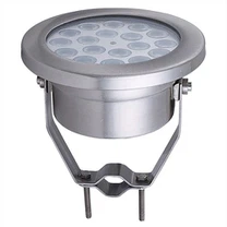 12w 36w 24v Ip68 Rgb Dmx ماء نافورة ماء متعدد الألوان بقيادة أضواء تحت الماء مزود