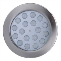 24w نافورة Lgiht Ip68 ملون Dmx فوق الأرض أضواء حمام السباحة قائمة الأسعار